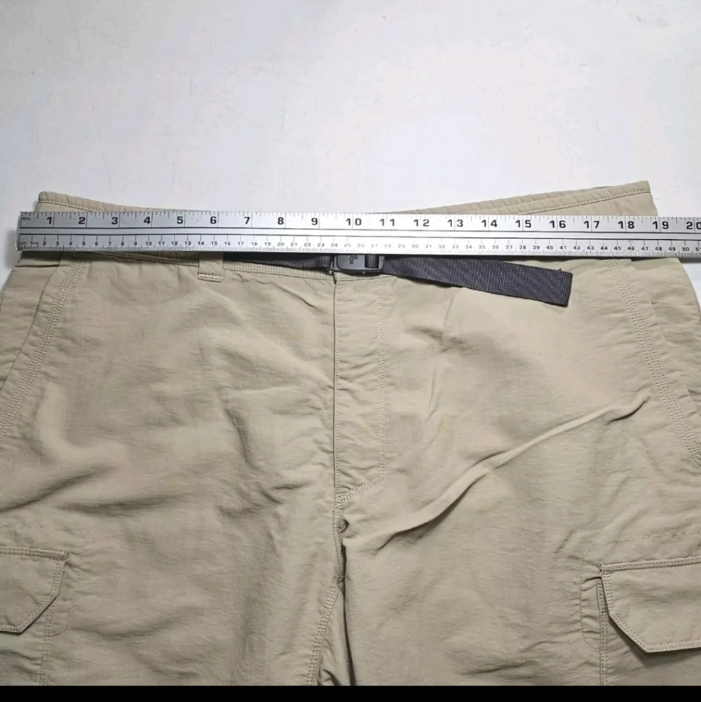The North Face Men's Brown Cargo Shorts Sz 38 Outdoors Fishing Hiking 100% Nylon